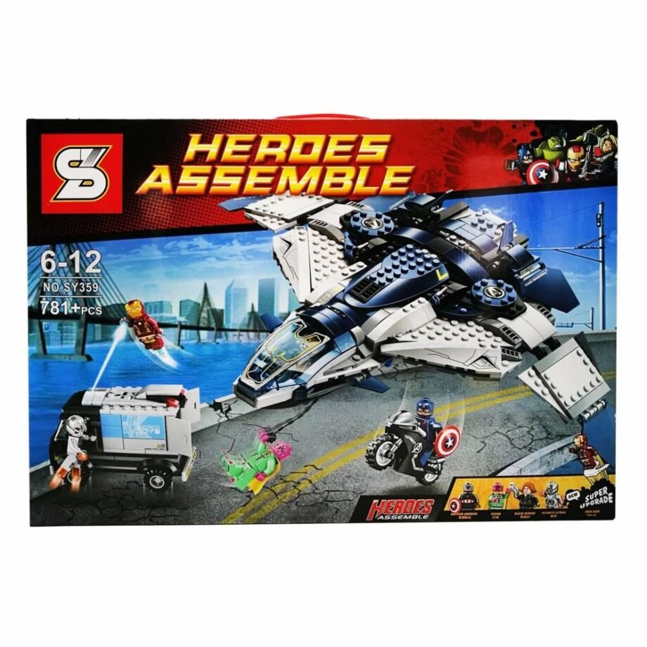 SY Hero Heroes Blocks Assemble 781+Pcs No.SY359 Toys